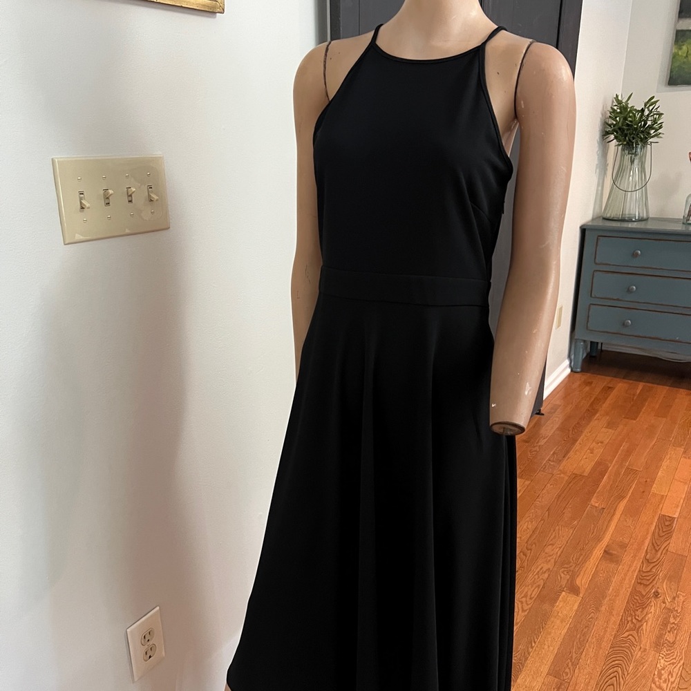 Ann Taylor NWT size 4 black dressy sleeveless dress